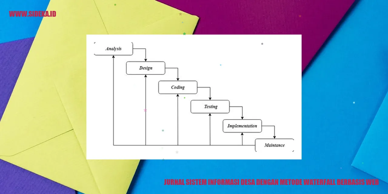 sistem informasi desa dengan metode waterfall berbasis web