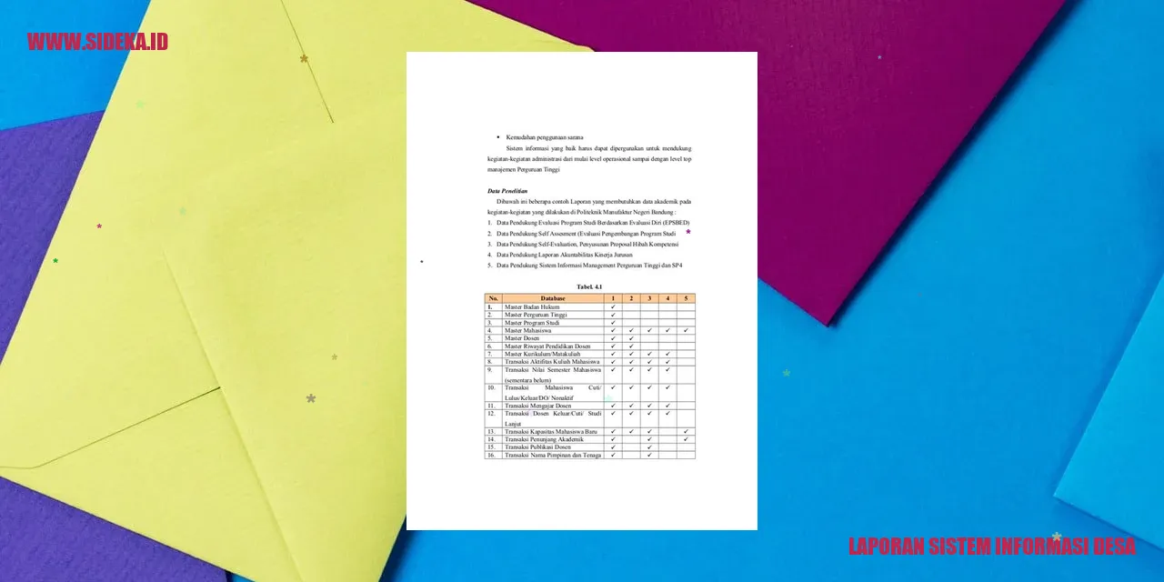 Sistem Informasi Desa