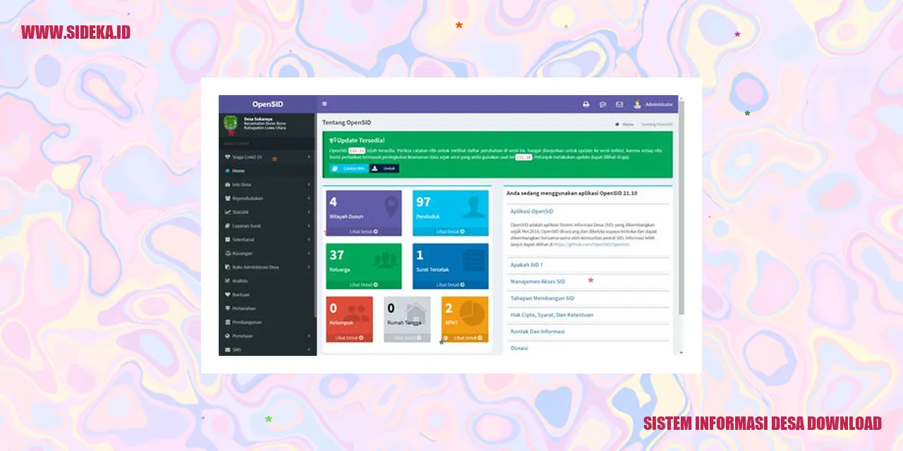 Sistem Informasi Desa Download