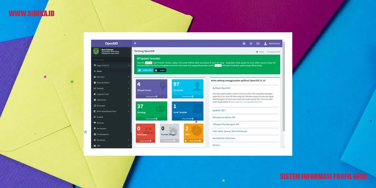 Sistem Informasi Profil Desa