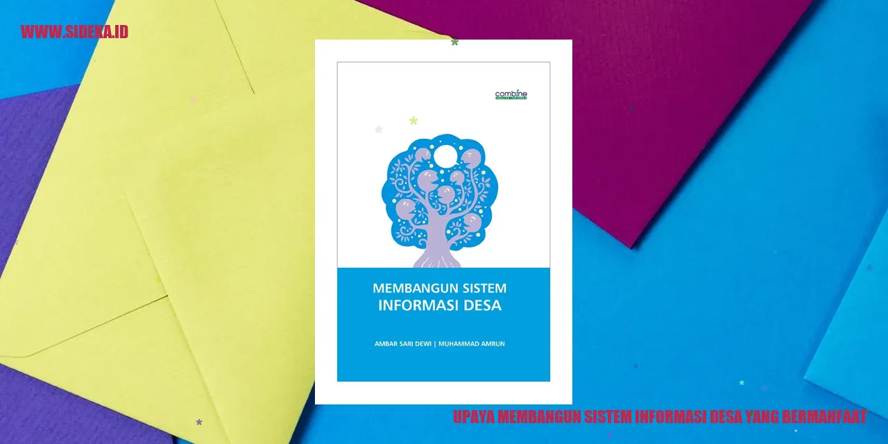 Gambar sistem informasi desa yang bermanfaat